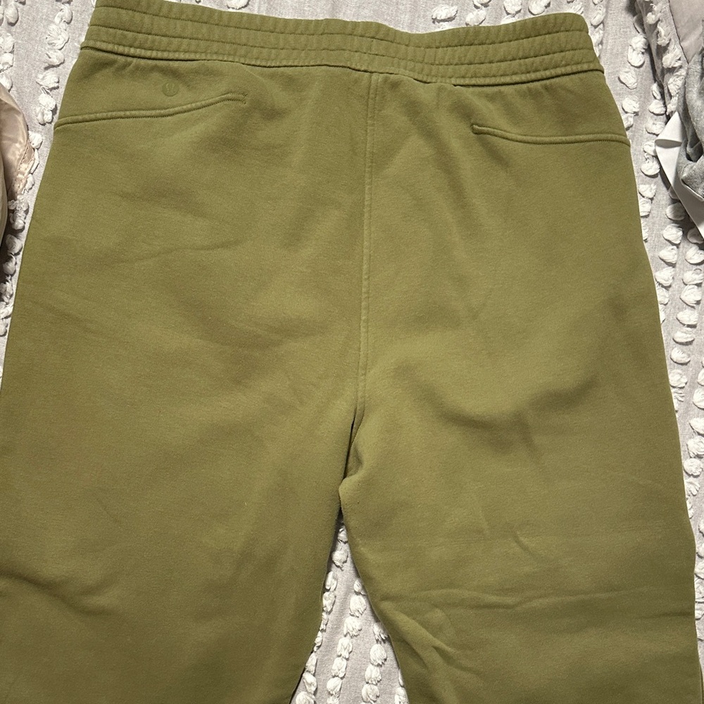 Olive Green Jogger Pants - Picture 2 of 5